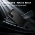 Honor X7e Brushed TPU Case - Carbon Fiber