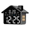 House-Shaped Multifunction LED Digital Alarm Clock