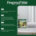 Hozonex Fire-Resistant BBQ Mat for Lawn, Patio and Deck - 99cm x 152cm