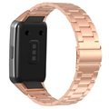 Huawei Band 6, Honor Band 6 Stainless Steel Strap - 37mm - Rose Gold