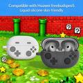 Huawei FreeBuds Pro 5 Retro Gamepad Silicone Case with Carabiner - Dark Grey