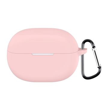 Huawei FreeBuds Pro 5 Silicone Case with Carabiner - Pink
