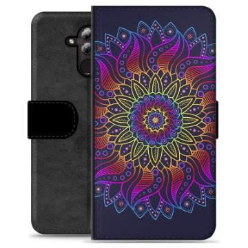 Huawei Mate 20 Lite Premium Wallet Case - Colorful Mandala