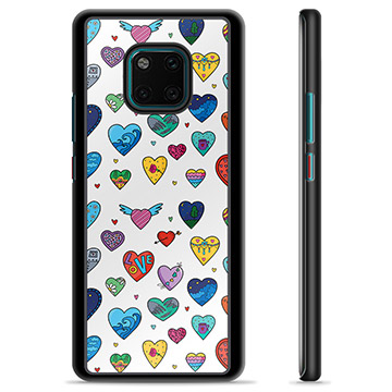 Huawei Mate 20 Pro Protective Cover - Hearts