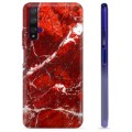 Huawei Nova 5T TPU Case - Red Marble