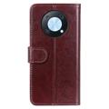 Huawei Nova Y90/Enjoy 50 Pro Wallet Case with Magnetic Closure - Brown