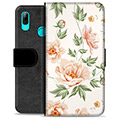 Huawei P Smart (2019) Premium Wallet Case - Floral