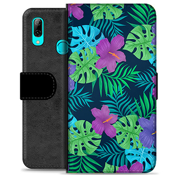 Huawei P Smart (2019) Premium Wallet Case - Tropical Flower