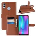 Huawei P Smart (2019) Wallet Case with Magnetic Closure - Brown