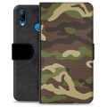 Huawei P20 Lite Premium Wallet Case - Camo