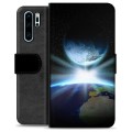 Huawei P30 Pro Premium Wallet Case - Space