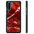 Huawei P30 Pro Protective Cover - Red Marble