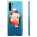 Huawei P30 Pro TPU Case - Winter Piggy