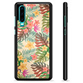 Huawei P30 Protective Cover - Pink Flowers