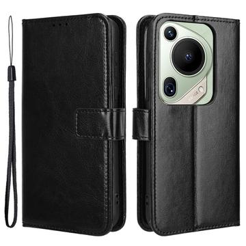 Huawei Pura 70 Ultra/70 Pro Wallet Case with Magnetic Closure - Black