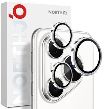 Huawei Pura 80 Pro, Pura 80 Pro+ Northjo Camera Lens Protector Set - Silver