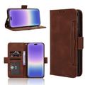 Huawei Pura 90 Cardholder Wallet Case - Brown