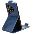 Huawei Pura 90 Pro Vertical Flip Case with Stand - Dark Blue