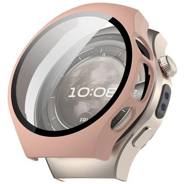 Huawei Watch 5 Plastic Case with Screen Protector - 42mm - Pink