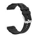 Huawei Watch GT 7/GT 7 Pro Quick Release Dual-Color Silicone Sports Strap - Black / Orange