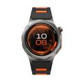 Huawei Watch GT 7/GT 7 Pro Quick Release Dual-Color Silicone Sports Strap - Black / Orange