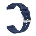 Huawei Watch GT 7/GT 7 Pro Quick Release Dual-Color Silicone Sports Strap - Dark Blue / White