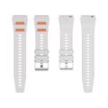 Huawei Watch GT 7/GT 7 Pro Quick Release Dual-Color Silicone Sports Strap - Grey / Orange