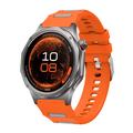 Huawei Watch GT 7/GT 7 Pro Quick Release Dual-Color Silicone Sports Strap - Orange / Grey