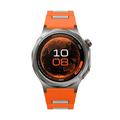 Huawei Watch GT 7/GT 7 Pro Quick Release Dual-Color Silicone Sports Strap - Orange / Grey