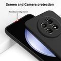 Huawei nova 15 Max Liquid Silicone Case with Hand Strap - Black