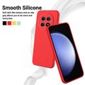 Huawei nova 15 Max Liquid Silicone Case with Hand Strap - Red