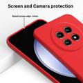 Huawei nova 15 Max Liquid Silicone Case with Hand Strap - Red