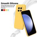 Huawei nova 15 Max Liquid Silicone Case with Hand Strap - Yellow