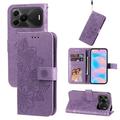Huawei nova 16 SE Mandala Wallet Case with Wrist Strap - Purple