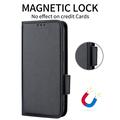 Huawei nova 16 SE Wallet Case with Stand - Black