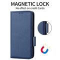Huawei nova 16 SE Wallet Case with Stand - Blue
