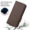 Huawei nova 16 SE Wallet Case with Stand - Brown
