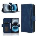 Huawei Enjoy 90/90 Plus/nova Y74 4G Cardholder Wallet Case - Blue