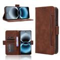 Huawei Enjoy 90/90 Plus/nova Y74 4G Cardholder Wallet Case - Brown