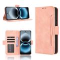 Huawei Enjoy 90/90 Plus/nova Y74 4G Cardholder Wallet Case - Pink
