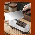 Hurma HM-802 Electric Knife Sharpener with Diamond Grinding Wheel - White