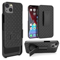 iPhone 13 Hybrid Case with Belt Clip - Black