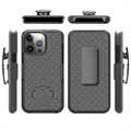 iPhone 13 Pro Hybrid Case with Belt Clip - Black