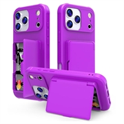iPhone 17 Pro Hybrid Case with Hidden Mirror & Card Slot