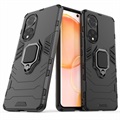 Hybrid Case with Ring Holder for Huawei Nova 9/Honor 50 - Black