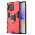 Honor 60 SE Hybrid Case with Ring Holder - Red