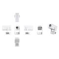 IMC360 Android Projector with AirPlay and Miracast - White