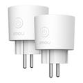 IMOU CE2P WiFi Smart Plug with Energy Monitoring, Scheduling, Voice Control - 2 Pcs.