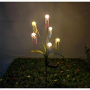 IP65 Waterproof 6-Head Solar Jellyfish Garden Lights - Warm Light