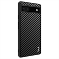 Imak LX-5 Google Pixel 6a Hybrid Case - Carbon Fiber - Black